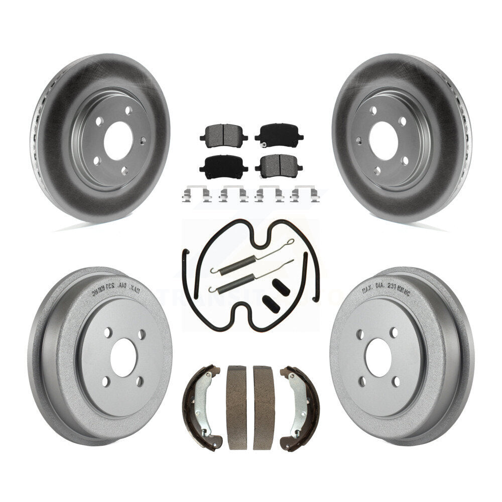 Transit Auto KGS-101597 Disc Brake Kit for 2006 Pontiac Pursuit - Front and Rear