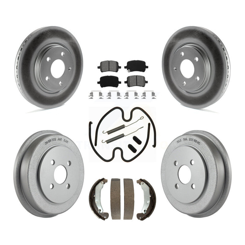 Transit Auto KGS-101597 Disc Brake Kit for 2006 Pontiac Pursuit - Front and Rear