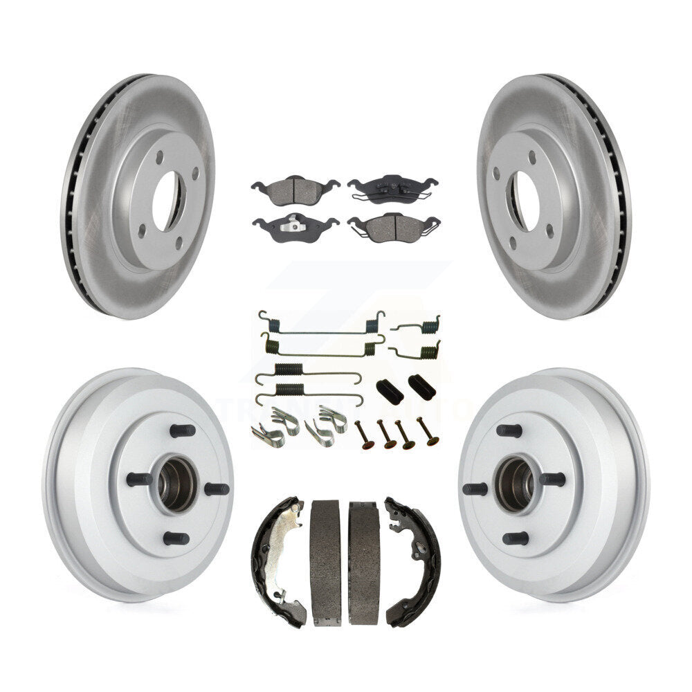 Transit Auto KGS-101605 Disc Brake Kit for 2000-2003 Ford Focus - Front and Rear