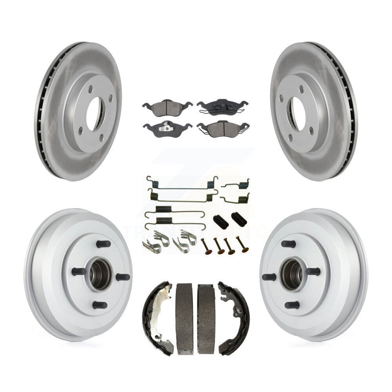 Transit Auto KGS-101605 Disc Brake Kit for 2000-2003 Ford Focus - Front and Rear