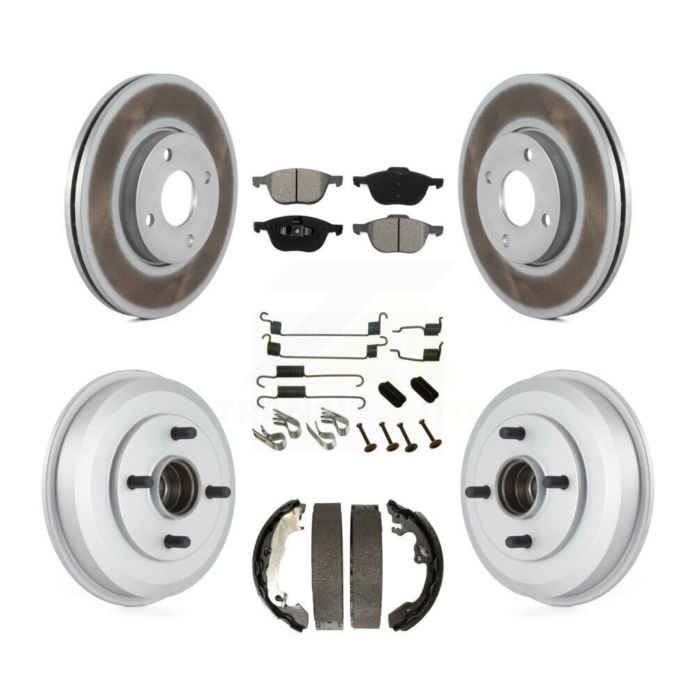 Transit Auto KGS-101606 Disc Brake Kit for 2005-2007 Ford Focus - Front and Rear