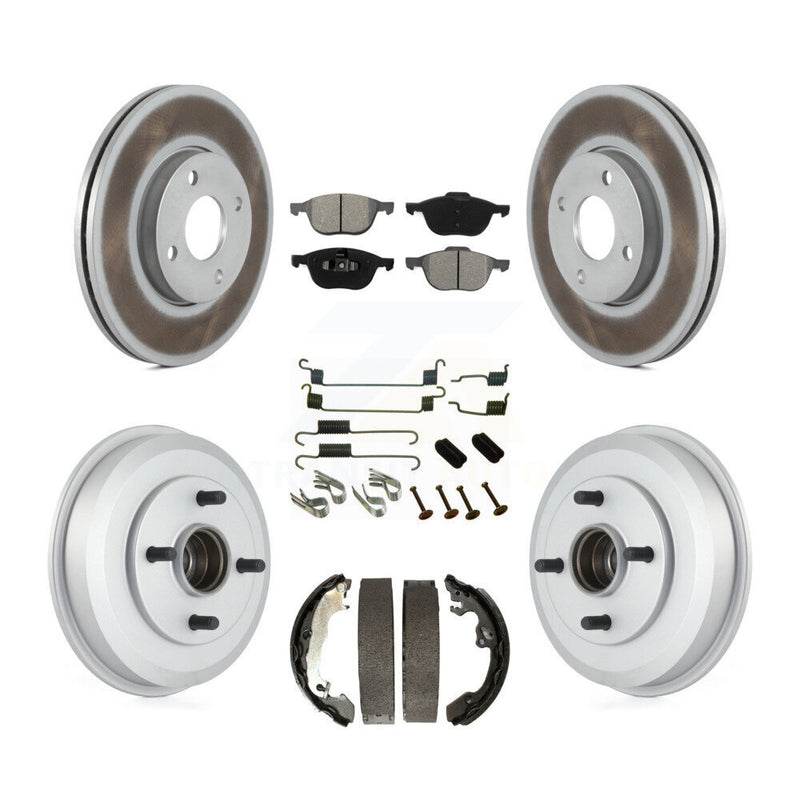 Transit Auto KGS-101606 Disc Brake Kit for 2005-2007 Ford Focus - Front and Rear