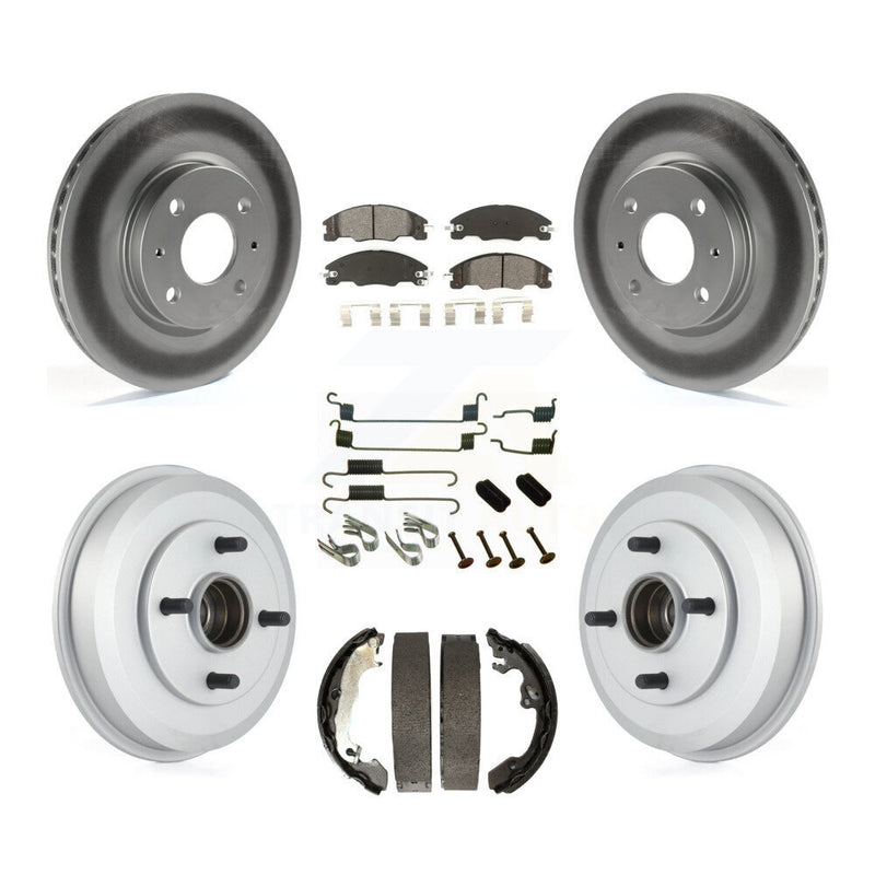 Transit Auto KGS-101607 Disc Brake Kit for 2008 Ford Focus - Front and Rear