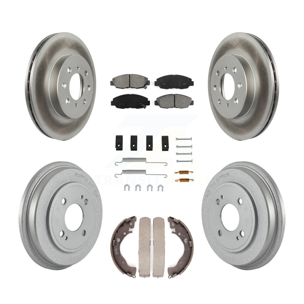 Transit Auto KGS-101609 Disc Brake Kit for 2010-2014 Honda Insight - Front and Rear
