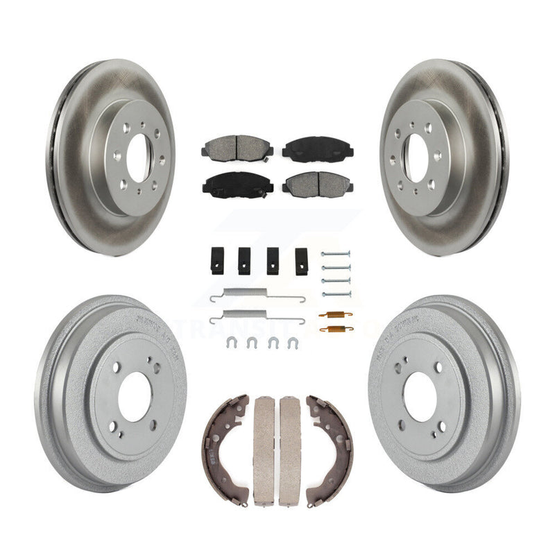 Transit Auto KGS-101609 Disc Brake Kit for 2010-2014 Honda Insight - Front and Rear