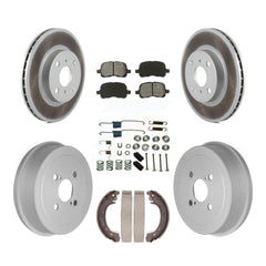 Transit Auto KGS-101610 Disc Brake Kit for 2002 Toyota Corolla - Front and Rear