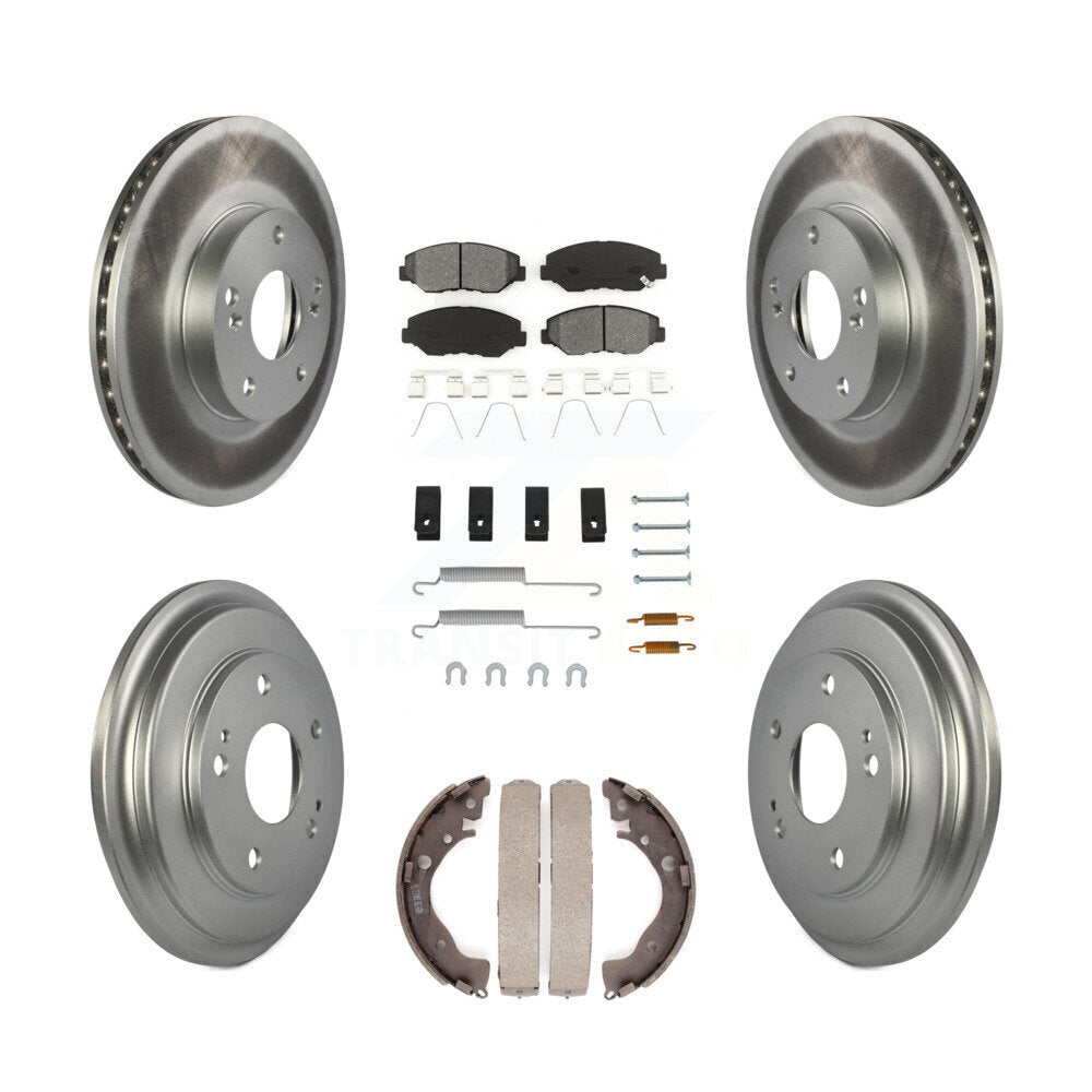 Transit Auto KGS-101611 Disc Brake Kit for 2013-2015 Honda Civic - Front and Rear
