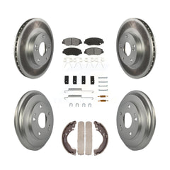 Transit Auto KGS-101611 Disc Brake Kit for 2013-2015 Honda Civic - Front and Rear