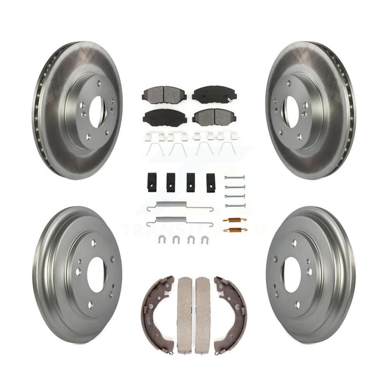 Transit Auto KGS-101611 Disc Brake Kit for 2013-2015 Honda Civic - Front and Rear