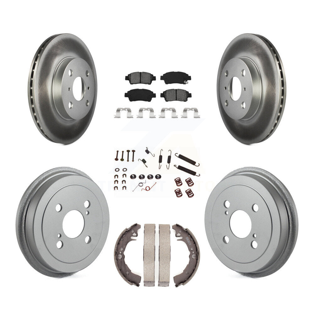 Transit Auto KGS-101612 Disc Brake Kit for 2000 Toyota Echo - Front and Rear