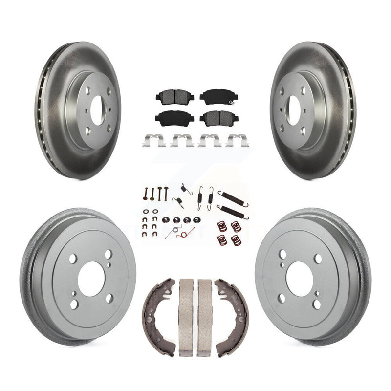 Transit Auto KGS-101612 Disc Brake Kit for 2000 Toyota Echo - Front and Rear