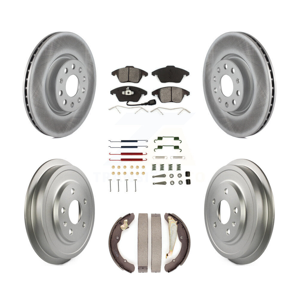 Transit Auto KGS-101615 Disc Brake Kit for 2011-2012 Volkswagen Jetta - Front and Rear