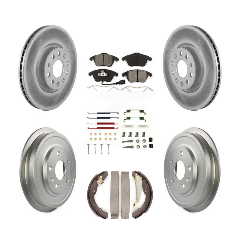 Transit Auto KGS-101615 Disc Brake Kit for 2011-2012 Volkswagen Jetta - Front and Rear
