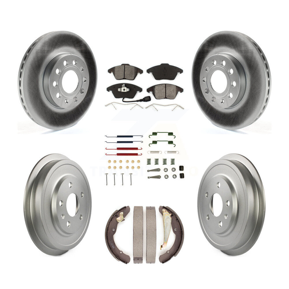 Transit Auto KGS-101616 Disc Brake Kit for 2011-2012 Volkswagen Jetta - Front and Rear