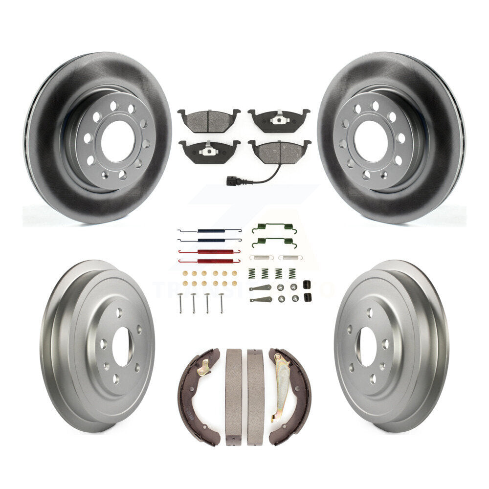 Transit Auto KGS-101617 Disc Brake Kit for 2011-2012 Volkswagen Jetta - Front and Rear