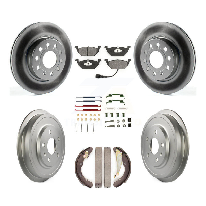 Transit Auto KGS-101617 Disc Brake Kit for 2011-2012 Volkswagen Jetta - Front and Rear