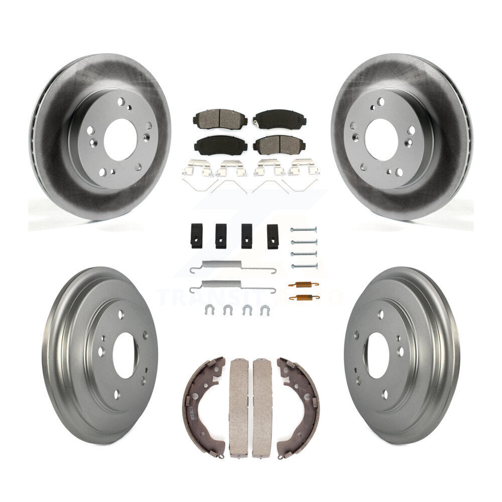 Transit Auto KGS-101618 Disc Brake Kit for 2015 Honda Civic - Front and Rear