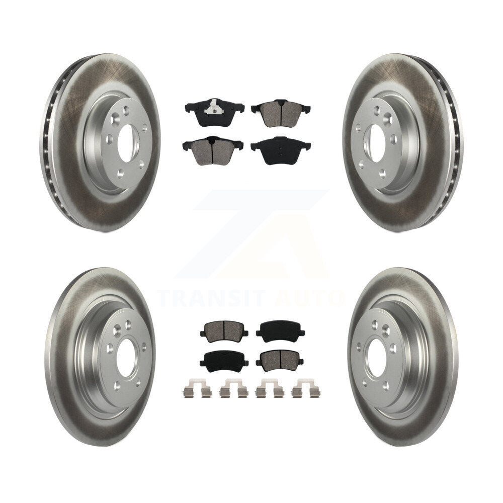Transit Auto KGS-101620 Disc Brake Kit for 2008 Volvo V70 - Front and Rear
