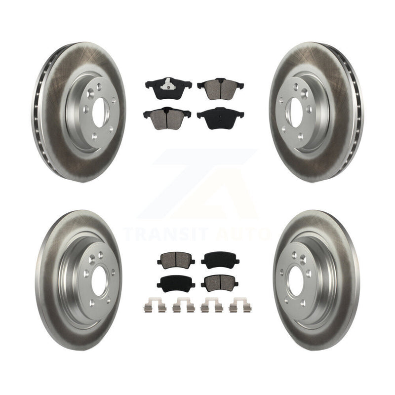 Transit Auto KGS-101620 Disc Brake Kit for 2008 Volvo V70 - Front and Rear