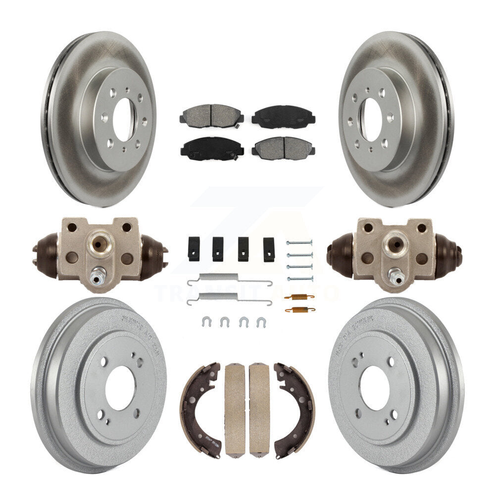 Transit Auto KGS-101627 Disc Brake Kit for 2001-2005 Honda Civic - Front and Rear