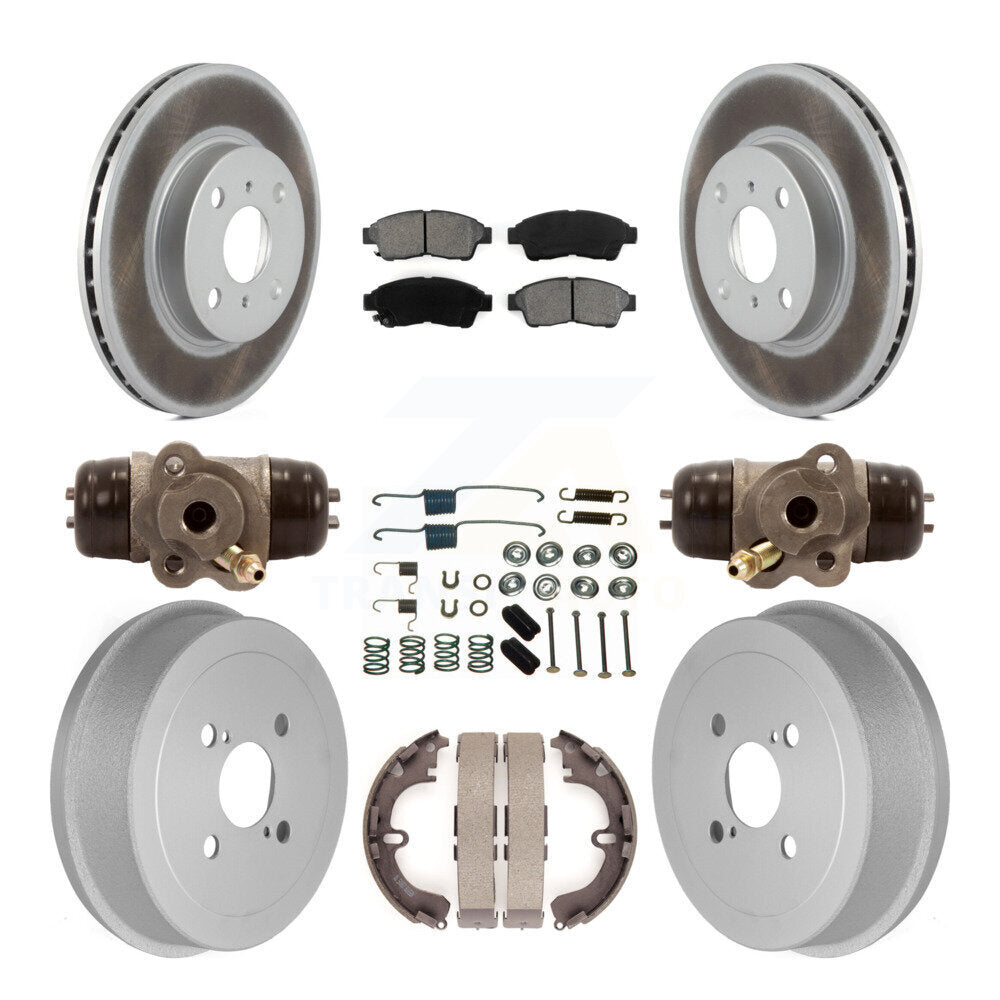 Transit Auto KGS-101632 Disc Brake Kit for 1993-1997 Geo Prizm, Toyota Corolla - Front and Rear