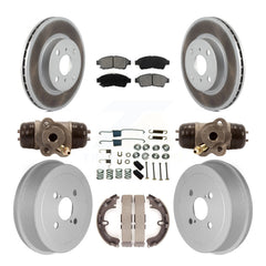 Transit Auto KGS-101632 Disc Brake Kit for 1993-1997 Geo Prizm, Toyota Corolla - Front and Rear