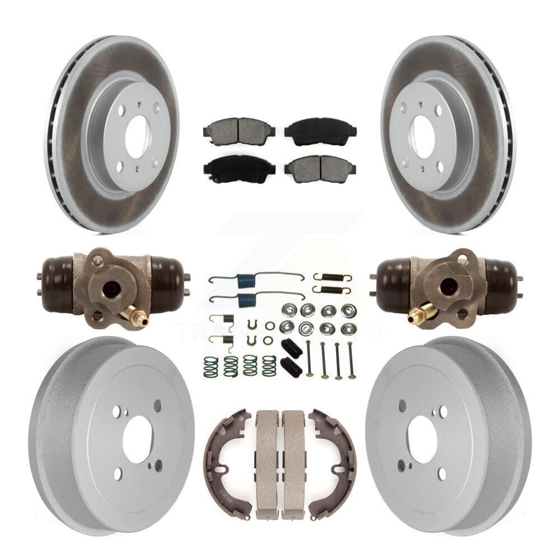Transit Auto KGS-101632 Disc Brake Kit for 1993-1997 Geo Prizm, Toyota Corolla - Front and Rear