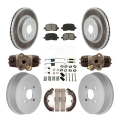 Transit Auto KGS-101635 Disc Brake Kit for 1999-2002 Toyota Corolla - Front and Rear