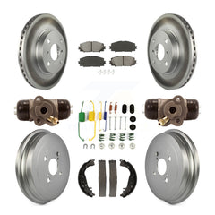 Transit Auto KGS-101641 Disc Brake Kit for 2006-2014 Toyota Yaris - Front and Rear