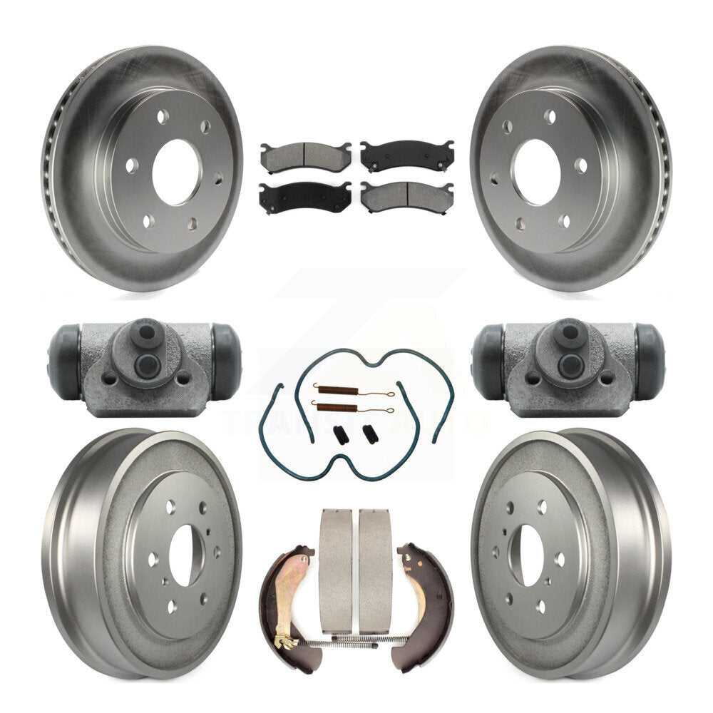 Transit Auto KGS-101646 Disc Brake Kit for 2005-2007 Chevrolet Silverado 1500, Chevrolet Silverado 1500 Classic, GMC Sierra 1500 - Front and Rear