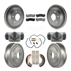 Transit Auto KGS-101646 Disc Brake Kit for 2005-2007 Chevrolet Silverado 1500, Chevrolet Silverado 1500 Classic, GMC Sierra 1500 - Front and Rear