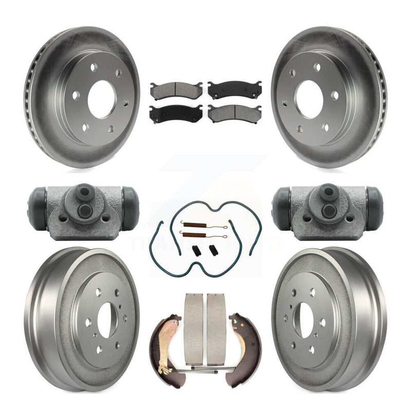 Transit Auto KGS-101646 Disc Brake Kit for 2005-2007 Chevrolet Silverado 1500, Chevrolet Silverado 1500 Classic, GMC Sierra 1500 - Front and Rear