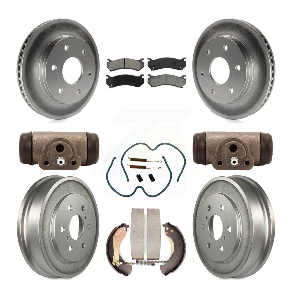 Transit Auto KGS-101647 Disc Brake Kit for 2005-2007 Chevrolet Silverado 1500 Classic, Chevrolet Silverado 1500, GMC Sierra 1500 - Front and Rear