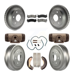 Transit Auto KGS-101647 Disc Brake Kit for 2005-2007 Chevrolet Silverado 1500 Classic, Chevrolet Silverado 1500, GMC Sierra 1500 - Front and Rear