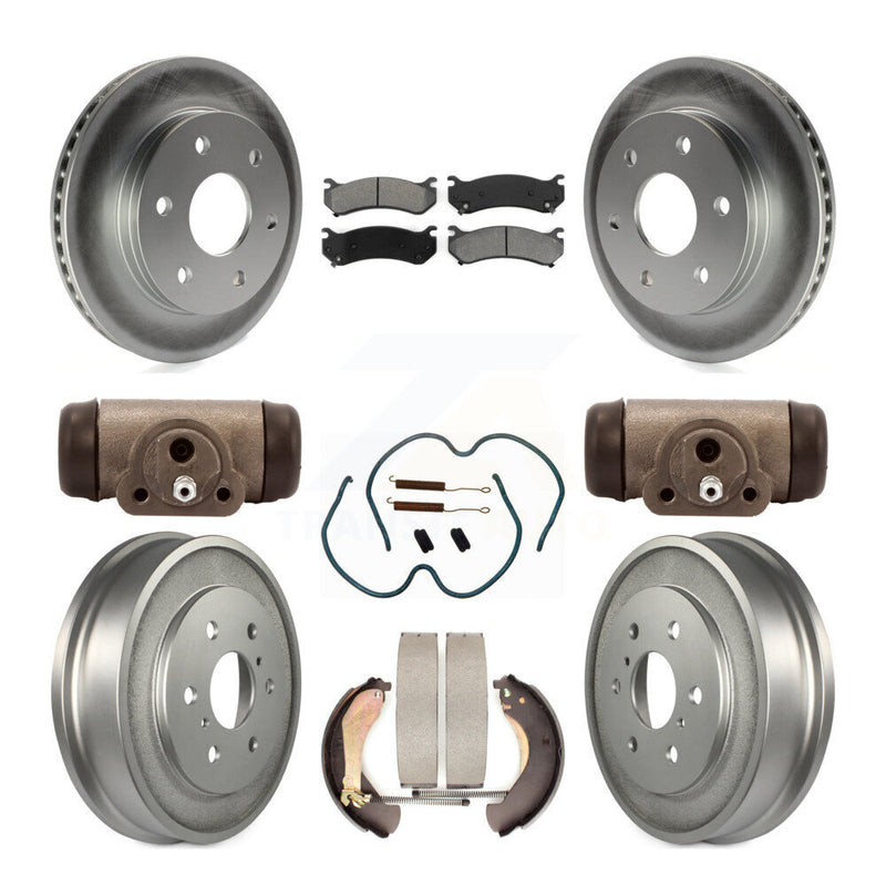 Transit Auto KGS-101647 Disc Brake Kit for 2005-2007 Chevrolet Silverado 1500 Classic, Chevrolet Silverado 1500, GMC Sierra 1500 - Front and Rear