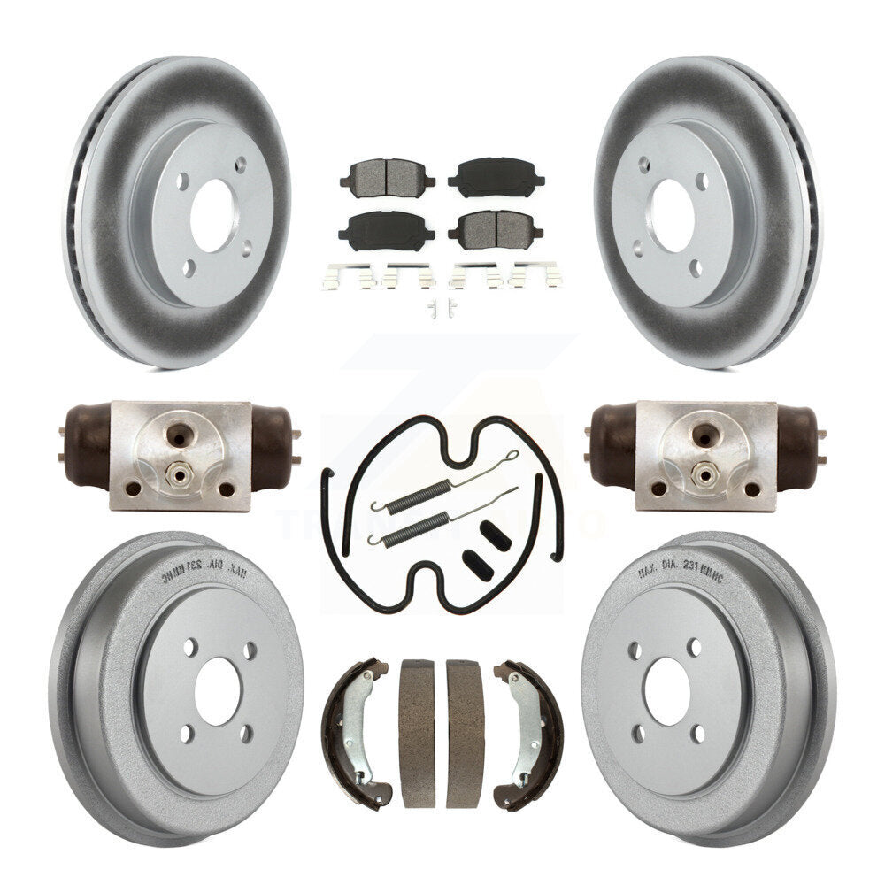Transit Auto KGS-101649 Disc Brake Kit for 2003 Saturn Ion - Front and Rear