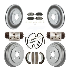 Transit Auto KGS-101649 Disc Brake Kit for 2003 Saturn Ion - Front and Rear