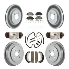 Transit Auto KGS-101650 Disc Brake Kit for 2003-2008 Pontiac G5, Chevrolet Cobalt and More - Front and Rear