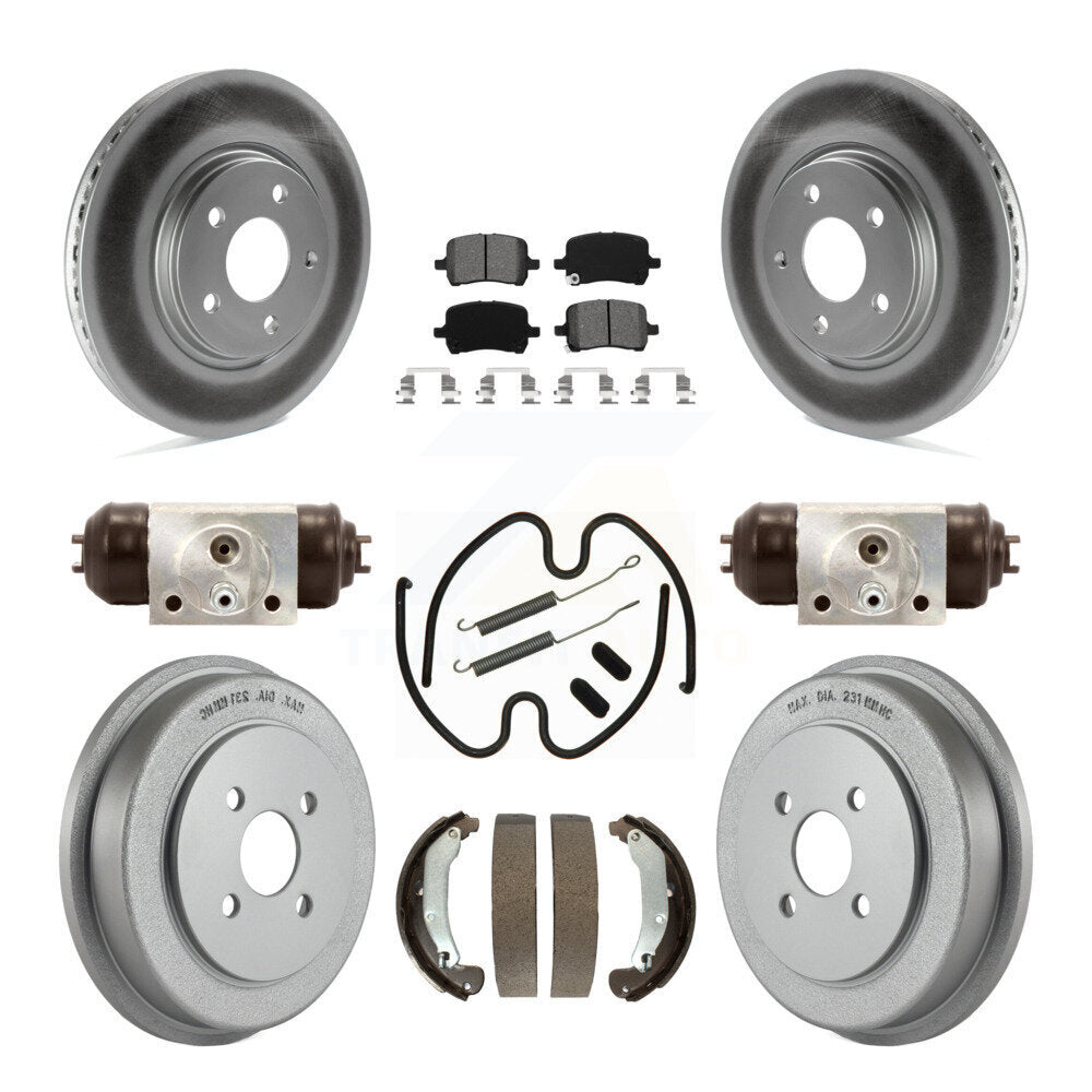 Transit Auto KGS-101652 Disc Brake Kit for 2006 Pontiac Pursuit - Front and Rear