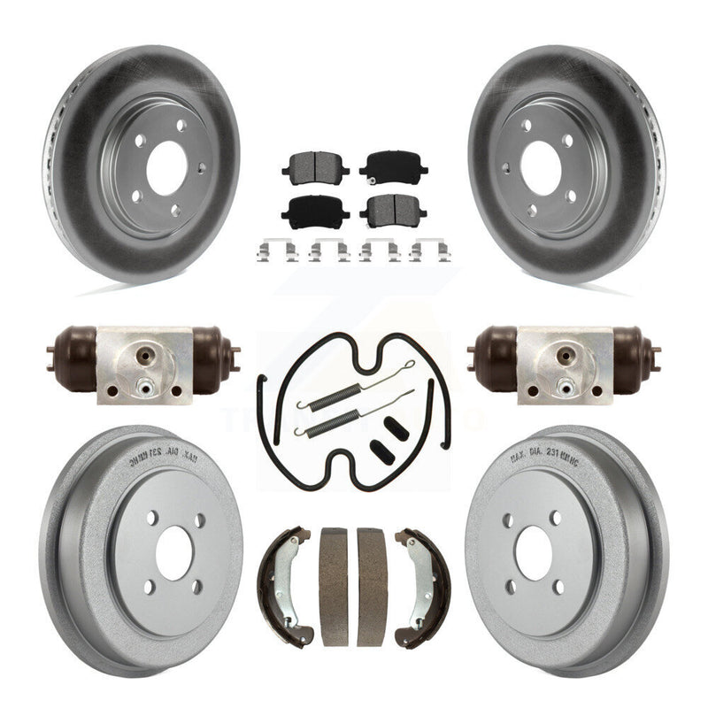 Transit Auto KGS-101652 Disc Brake Kit for 2006 Pontiac Pursuit - Front and Rear