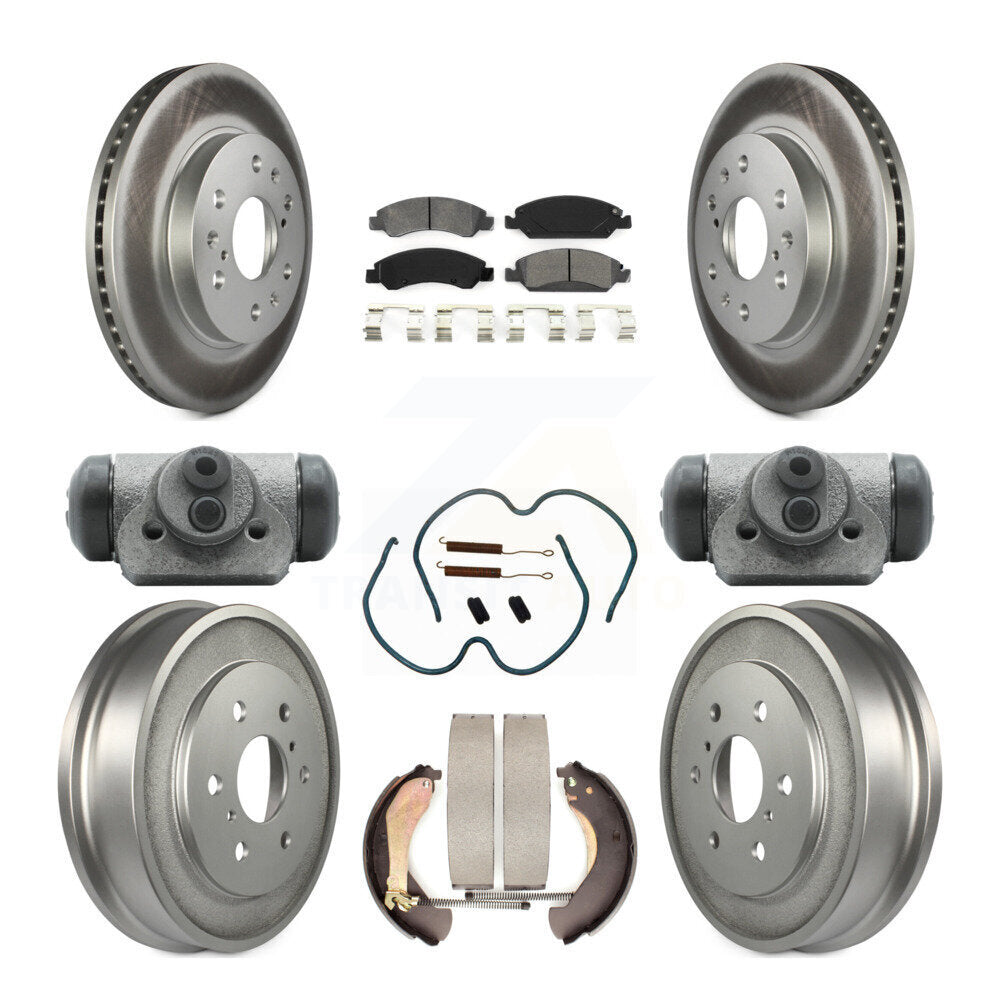 Transit Auto KGS-101654 Disc Brake Kit for 2005-2008 Chevrolet Silverado 1500, GMC Sierra 1500, Chevrolet Silverado 1500 Classic - Front and Rear