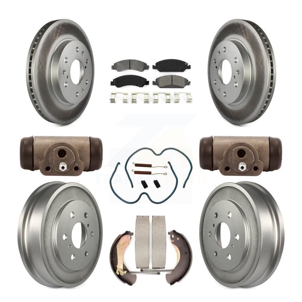 Transit Auto KGS-101655 Disc Brake Kit for 2005-2008 Chevrolet Silverado 1500, GMC Sierra 1500, Chevrolet Silverado 1500 Classic - Front and Rear