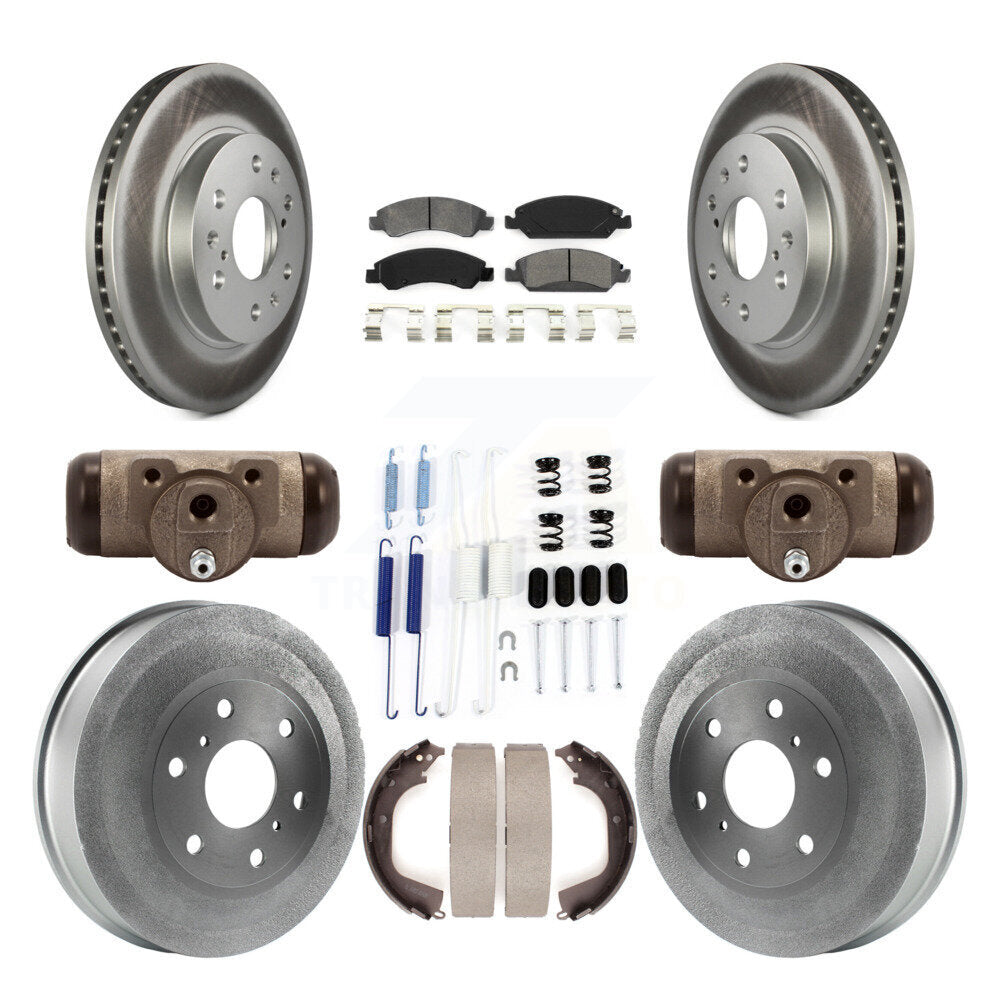 Transit Auto KGS-101656 Disc Brake Kit for 2010-2013 Chevrolet Silverado 1500, GMC Sierra 1500 - Front and Rear