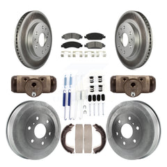 Transit Auto KGS-101656 Disc Brake Kit for 2010-2013 Chevrolet Silverado 1500, GMC Sierra 1500 - Front and Rear