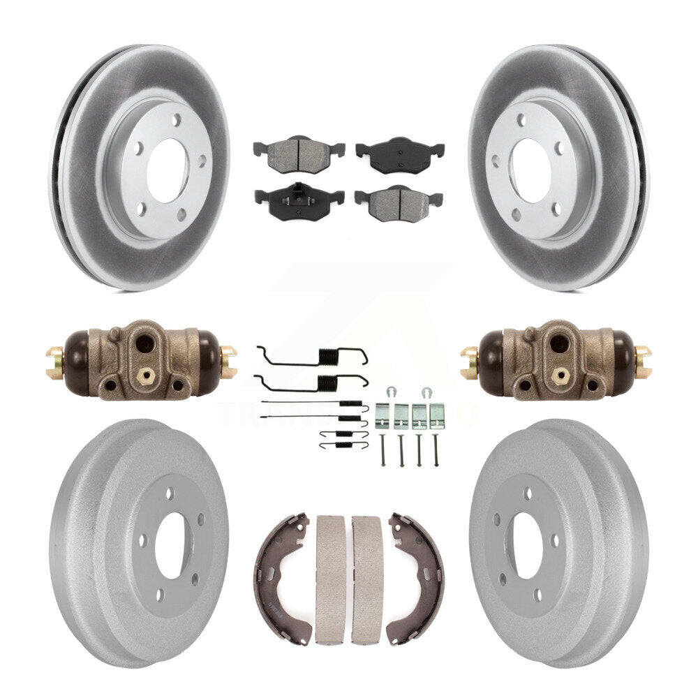 Transit Auto KGS-101663 Disc Brake Kit for 2001-2007 Ford Escape, Mercury Mariner, Mazda Tribute - Front and Rear