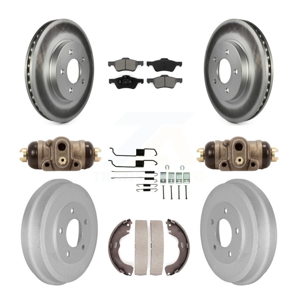 Transit Auto KGS-101664 Disc Brake Kit for 2005-2007 Ford Escape, Mercury Mariner - Front and Rear