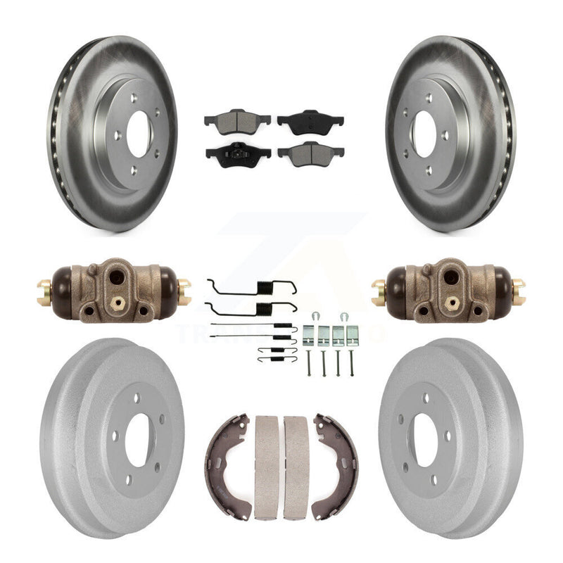 Transit Auto KGS-101664 Disc Brake Kit for 2005-2007 Ford Escape, Mercury Mariner - Front and Rear