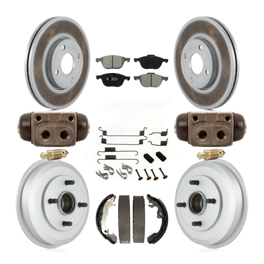 Transit Auto KGS-101665 Disc Brake Kit for 2005-2007 Ford Focus - Front and Rear