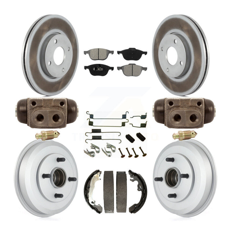 Transit Auto KGS-101665 Disc Brake Kit for 2005-2007 Ford Focus - Front and Rear