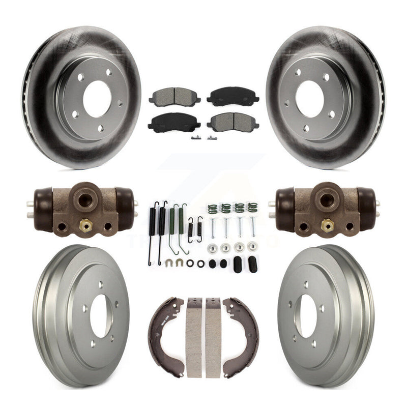 Transit Auto KGS-101668 Disc Brake Kit for 2007-2012 Dodge Caliber - Front and Rear